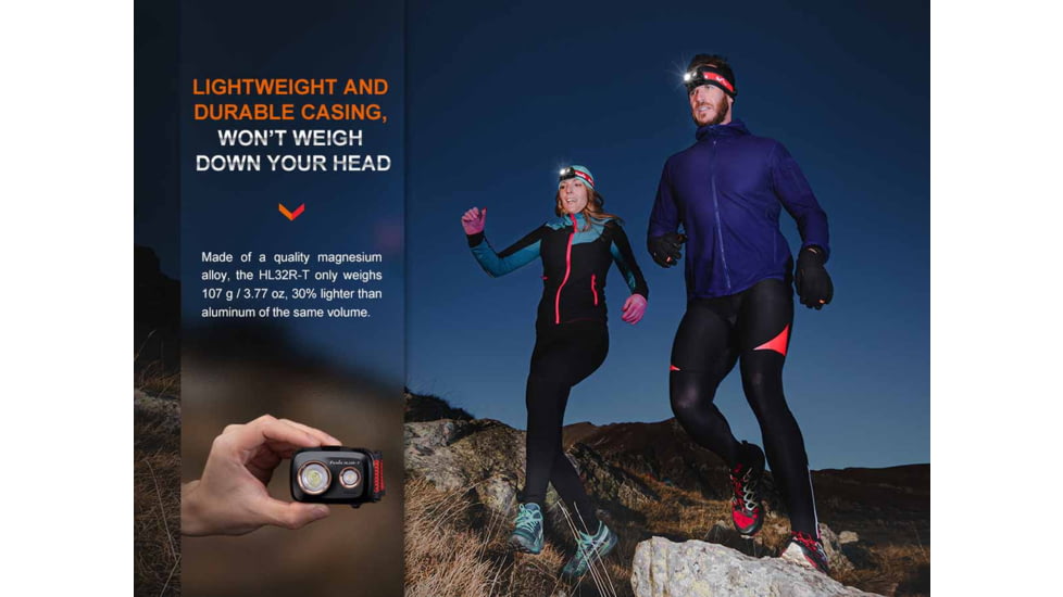 Fenix Lighting HL32R-T Lithium Ion 800 Lumens Headlamp