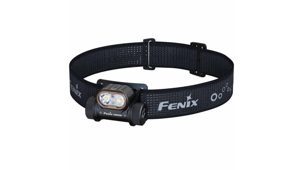 Fenix Lighting HM55R Lithium Ion 1200 Lumens Luminus SST25 LED, Luminus SST20V-Ra90 LED, 2835 LED Headlamp, Black, HM55RSBK