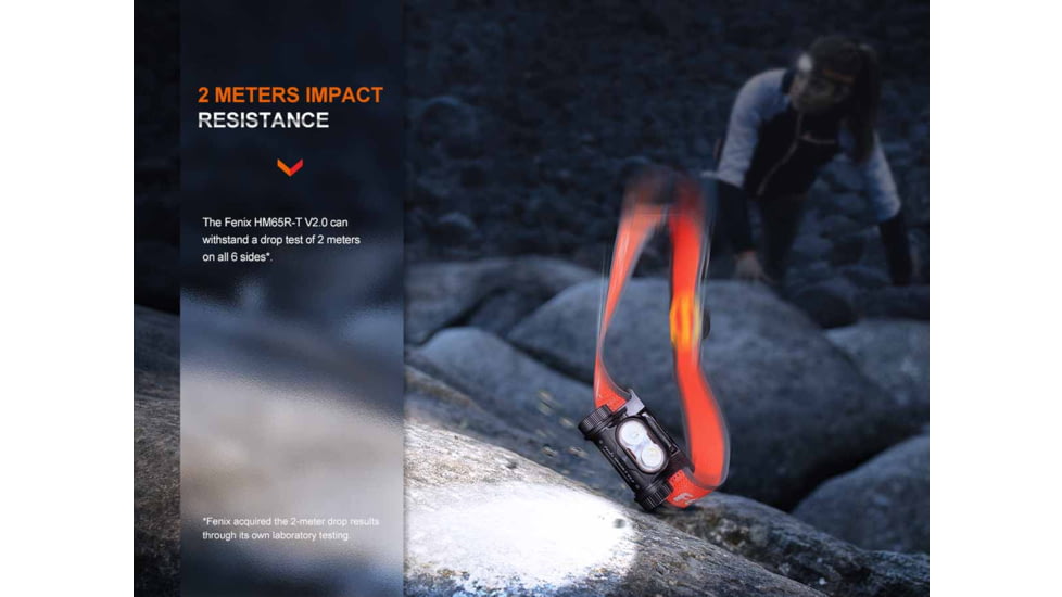 Fenix Lighting HM65R-T V2.0 Lithium Ion 1600 Lumens Headlamp