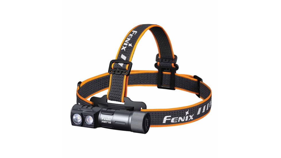 Fenix Lighting HM71R Lithium Ion 2700 Lumens Luminus SFT70 LED, Luminus SST20 CRI90 LED Headlamp, Black, HM71RSBK