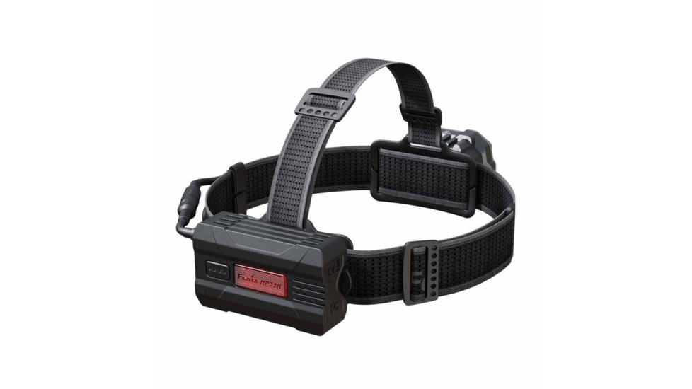 Fenix Lighting HP35R Lithium Ion 4000 Lumens XHP70 LED, Luminus SST20 LED Headlamp, Black, HP35RXBK