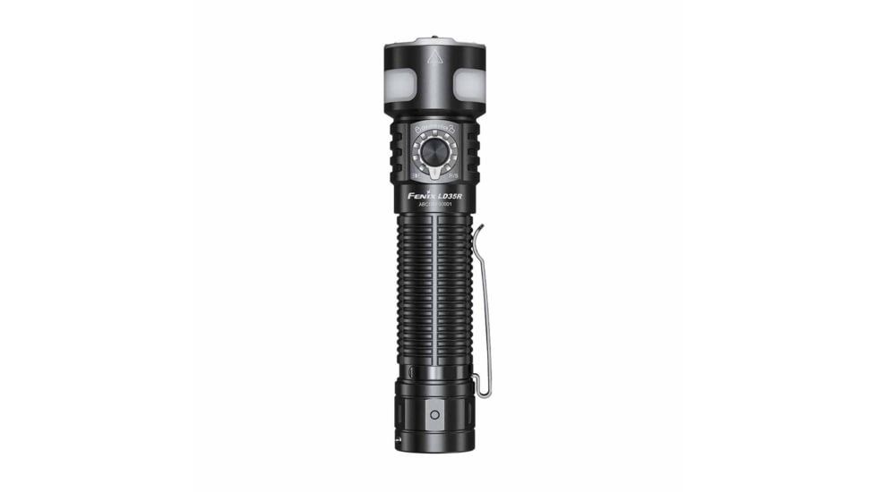 Fenix Lighting LD35R Lithium Ion 1800 Lumens COB, Luminus SST40 Gen2 LED Flashlight, Black, LD35RSBK