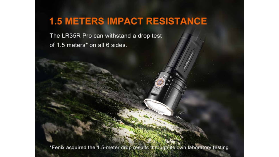 Fenix Lighting LR35R PRO Lithium Ion 10000 Lumens Flashlight
