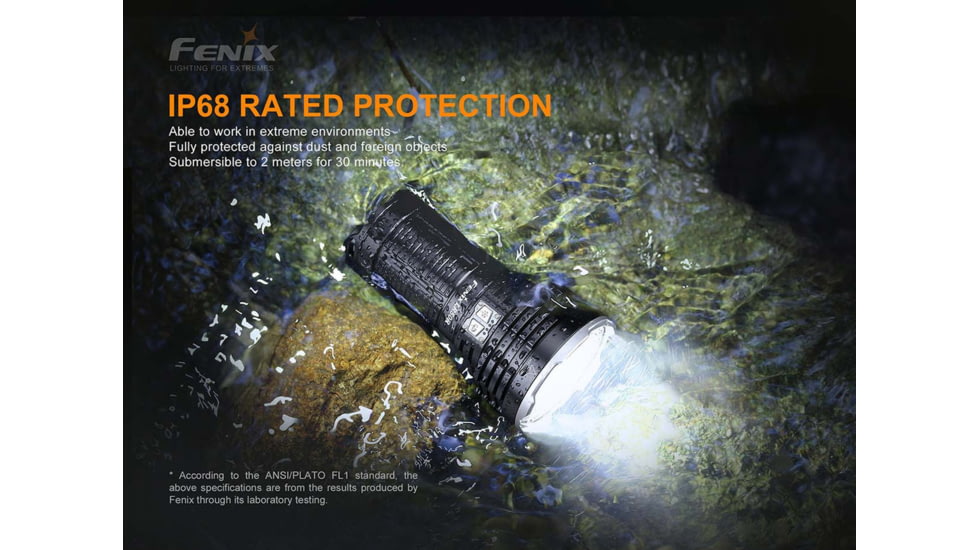 Fenix Lighting LR50R Lithium Ion 12000 Lumens Flashlight