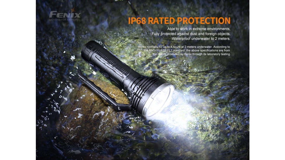Fenix Lighting LR80R Lithium Ion 18000 Lumens Flashlight