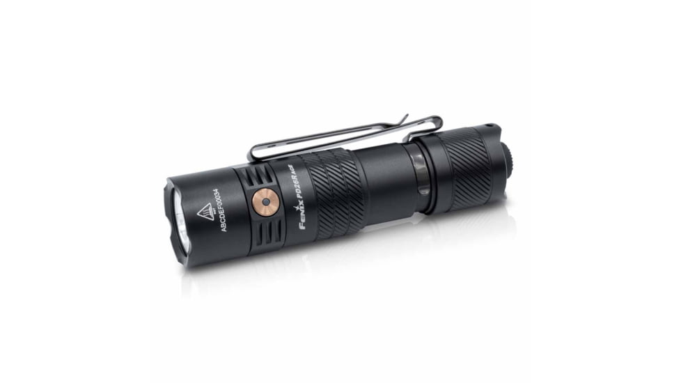 Fenix Lighting PD26R ACE Lithium Ion 1300 Lumens Luminus SFT25R LED Flashlight, Black, PD26RACBK