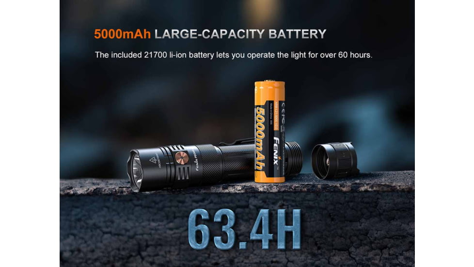 Fenix Lighting PD36R ACE Lithium Ion 3000 Lumens Flashlight