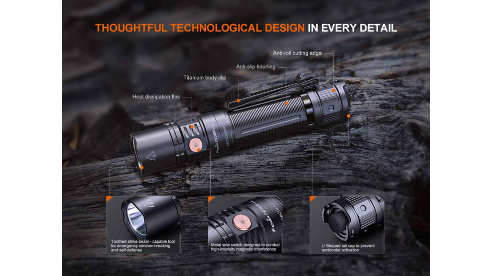 Fenix Lighting PD36R V2.0 Lithium Ion 1700 Lumens Flashlight