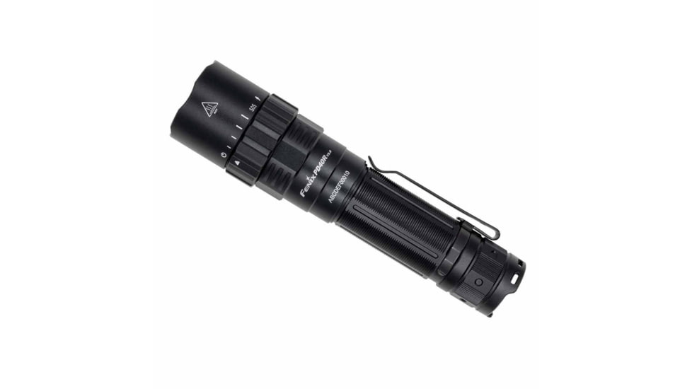 Fenix Lighting PD40R V3.0 Lithium Ion 3000 Lumens Flashlight, Black, PD40RV3BK