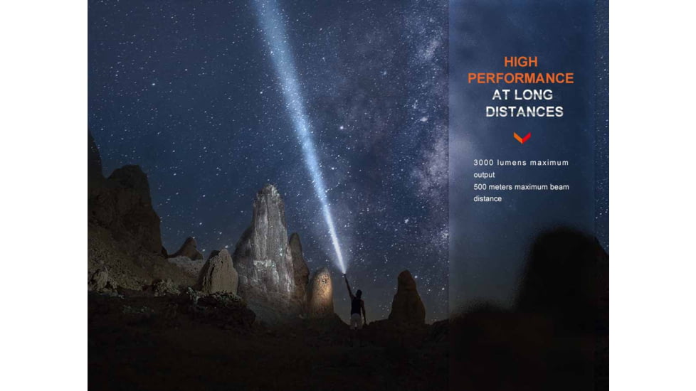 Fenix Lighting PD40R V3.0 Lithium Ion 3000 Lumens Flashlight
