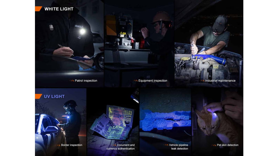 Fenix Lighting SW05R-UV Lithium Ion 150 Lumens Flashlight