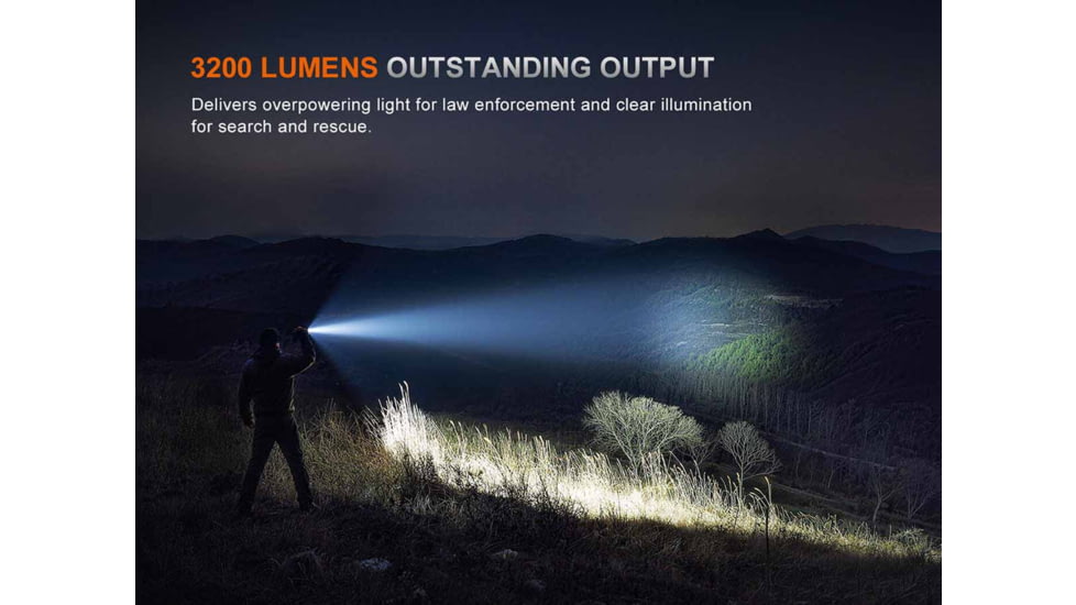 Fenix Lighting TK15R Lithium Ion 3200 Lumens LED Flashlight
