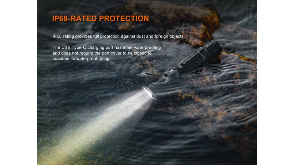Fenix Lighting TK21R Lithium Ion 3600 Lumens Luminus SFT90 Flashlight, Black, TK21RSFBK