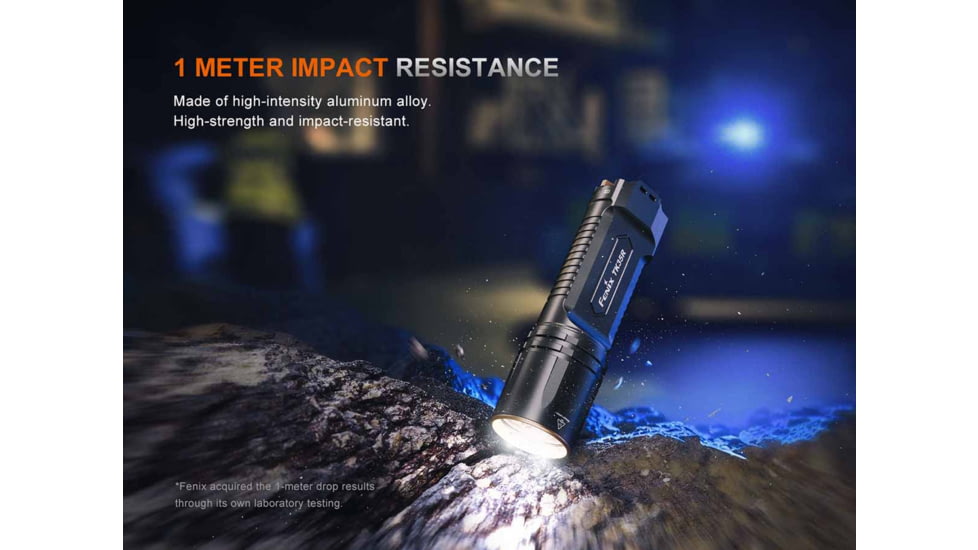 Fenix Lighting TK35R Lithium Ion 5800 Lumens Luminus SFT25R LED, Luminus SST08 UV LED Flashlight, Black, TK35RSFBK