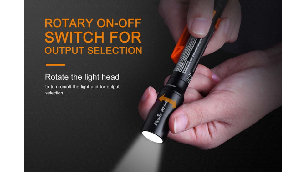 Fenix Lighting WF05E 85 Lumens Cree XP-G2 LED Flashlight, Black, WF05ISBK