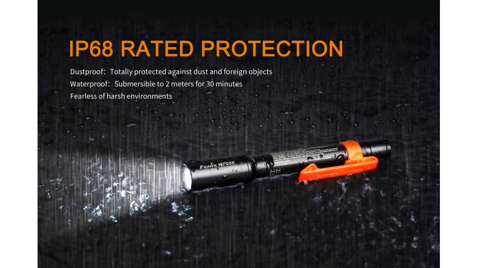 Fenix Lighting WF05E 85 Lumens Cree XP-G2 LED Flashlight, Black, WF05ISBK