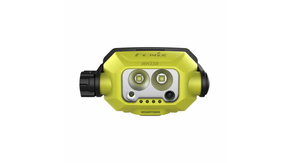 Fenix Lighting WH23R Lithium Ion 600 Lumens Luminus LED Headlamp, Yellow, WH23RXYW