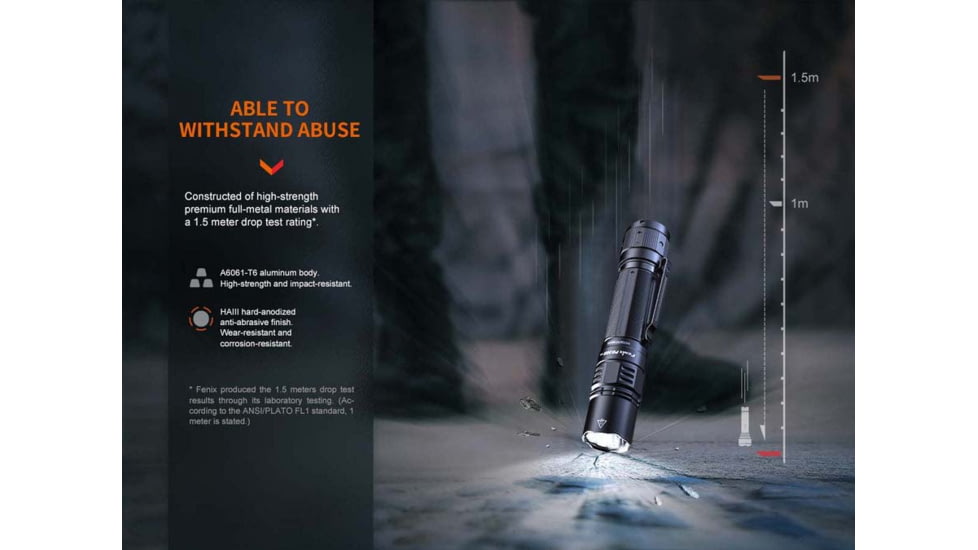 Fenix Lighting PD36R PRO Lithium Ion 2800 Lumens Luminus SFT70 LED Flashlight, Black, PD36PROBK