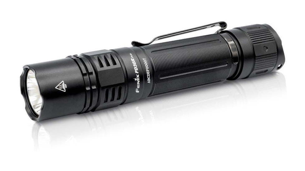 Fenix Lighting PD36R PRO Lithium Ion 2800 Lumens Luminus SFT70 LED Flashlight, Black, PD36PROBK