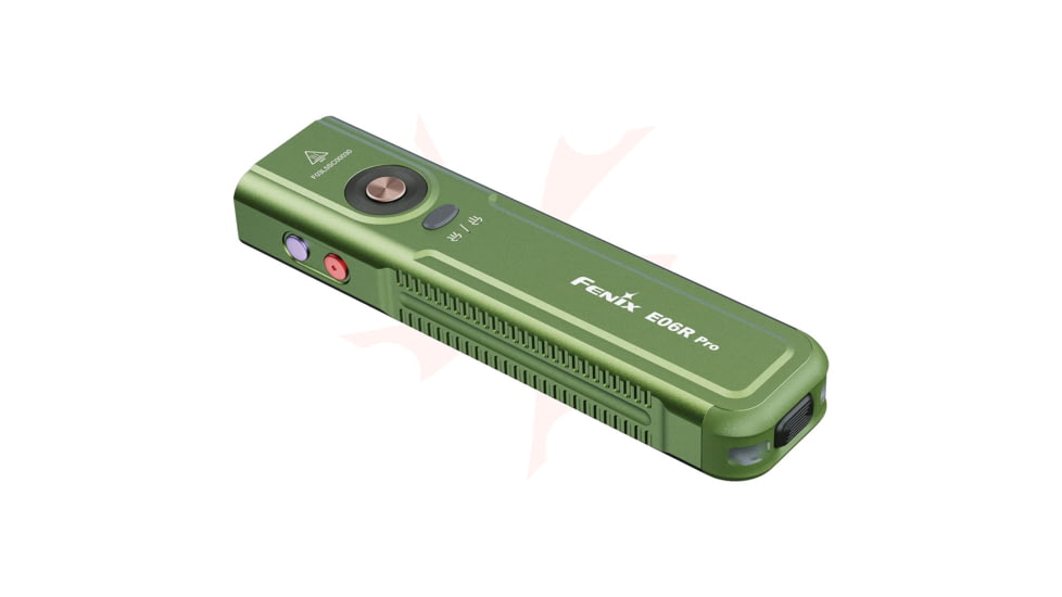 Fenix Rechargeable UV &amp; Red Laser Flat Flashlight 1600 Lumen, OD Green, 1410684