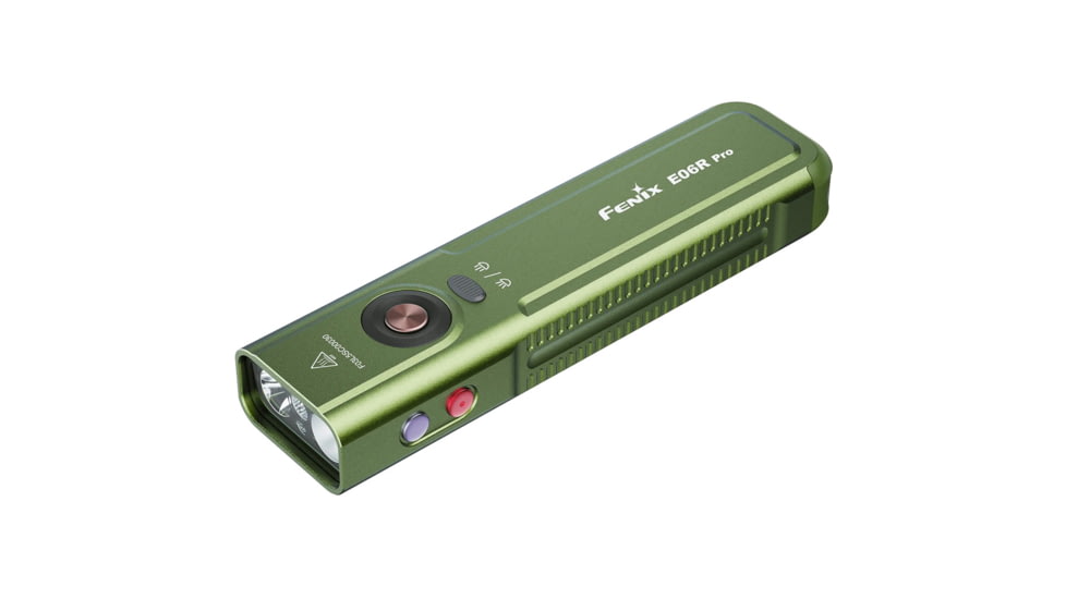 Fenix Lighting E06R PRO Lithium Ion 1600 Lumens Flashlight, Olive Drab Green, E06RPROG