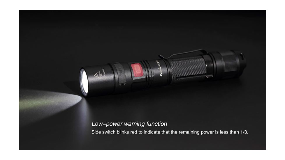 Fenix UC35 High Power Rechargeable Flashlight,960 Lumens,Black UC35L2BK