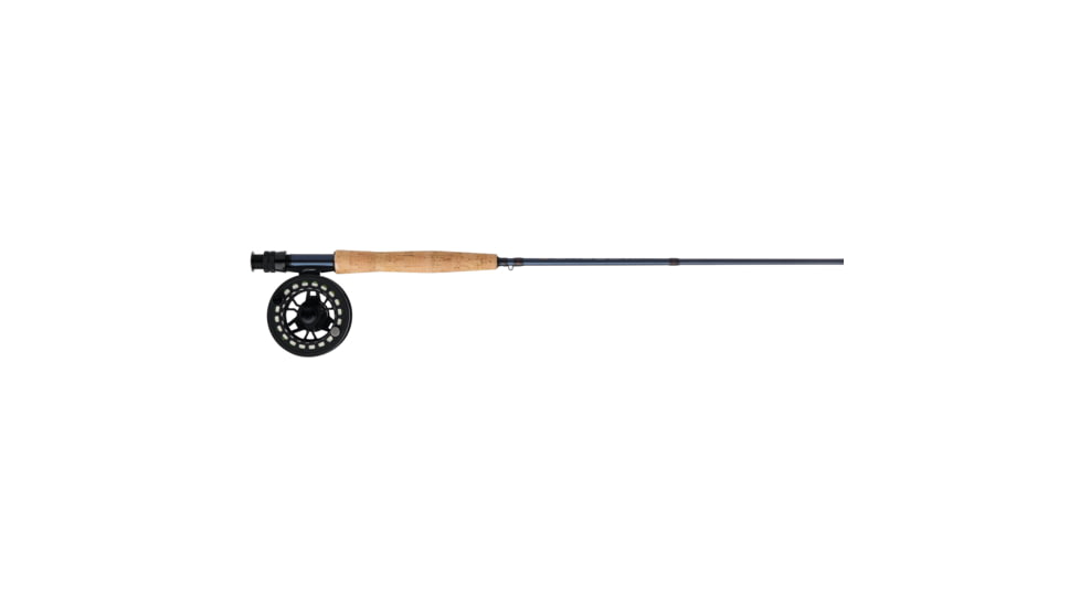 Fenwick Eagle XP Fly Outfit, 1.0/1, Right/Left, 5/6, 8ft. Rod Length, Fly Power, Medium Fast Action, 4 Pieces Rod, Blue, EXPF804-CBO
