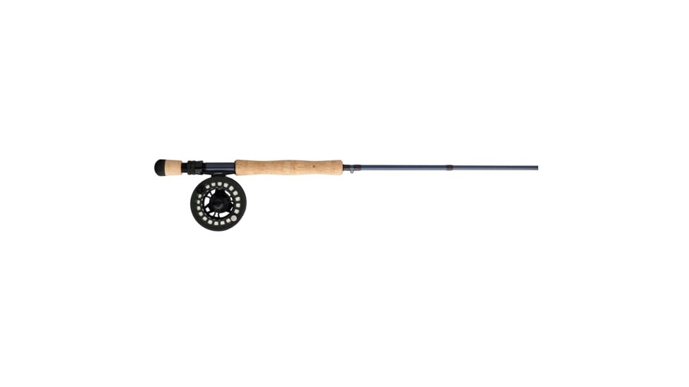 Fenwick Eagle XP Fly Outfit, 1.0/1, Right/Left, 7/8, 9ft. Rod Length, Fly Power, Medium Fast Action, 4 Pieces Rod, Blue, EXPF908-CBO