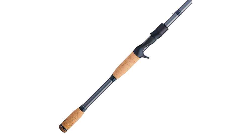 Fenwick Elite Bass Casting Rod, Handle Type D, 7ft. 3in. Rod Length, Medium Heavy Power, Moderate Action, 1 Piece, ELTCRB73MH-MC