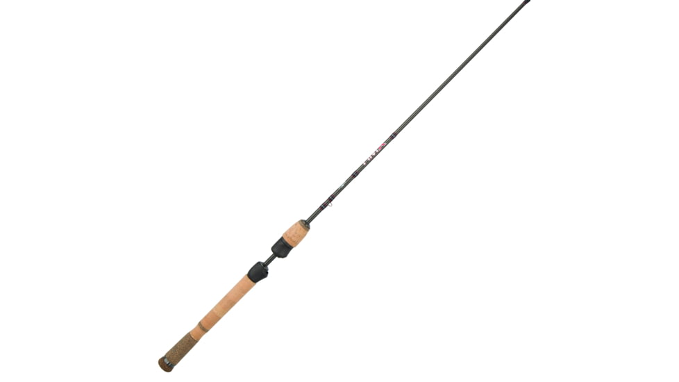 Fenwick Hmx High Modultra-Lightus Graphite Spinning Rod 1 Piece, Med/Light, 1/8-5/8oz Mod, Fast, 8 Fuji Guides Tac Grip Cork Handle, 7, HMX70ML-FS