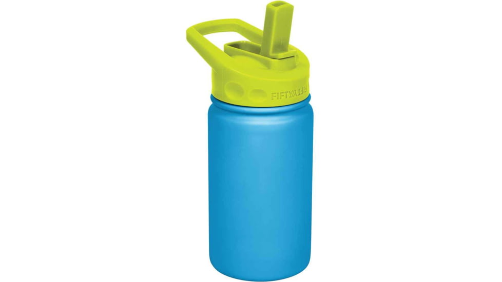 Fifty/Fifty Kids 12oz W/ Straw Lid- Bl/lm K12000005