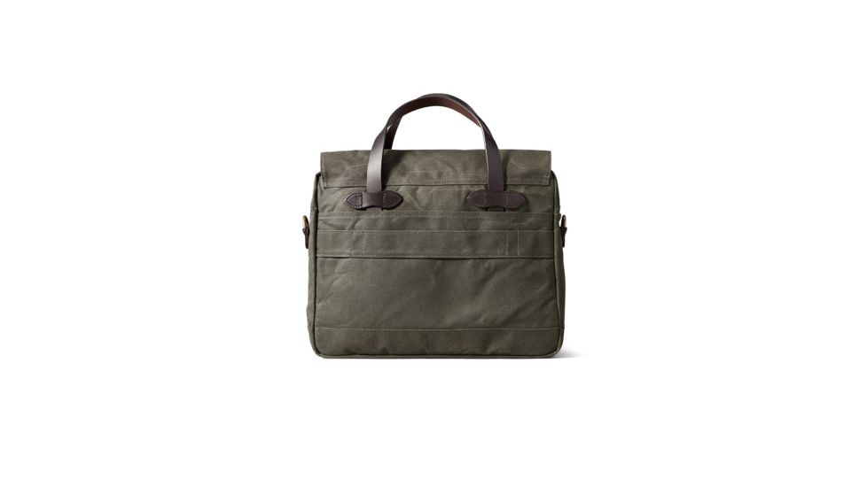 Filson 24 Hr Tin Briefcase, Otter Green, One Size 11070140-OtterGreen-OS - Brass