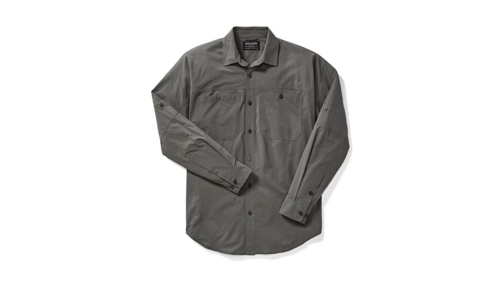 Filson Alagnak Shirt Mens, Grey Moss, Large 20049632-GREY MOSS-L