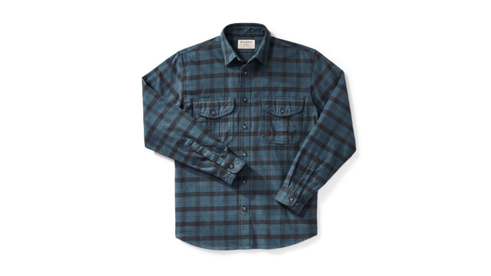 Filson Alaskan Guide Shirt, Midnight Black, XXL 11012006-MidntBlack-XXL