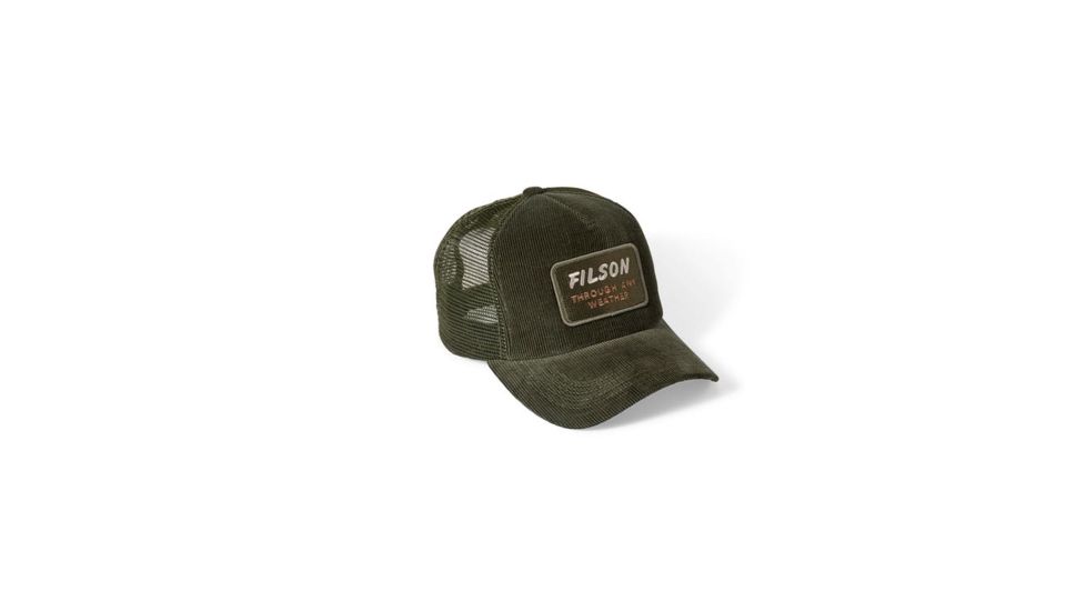 Filson Alcan Cord Mesh Cap, Moss, One Size 20051030-MOSS-One Size