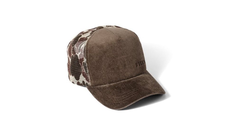 Filson Alcan Cord Mesh Cap, Buck, One Size, 20051030-BUCK-One Size