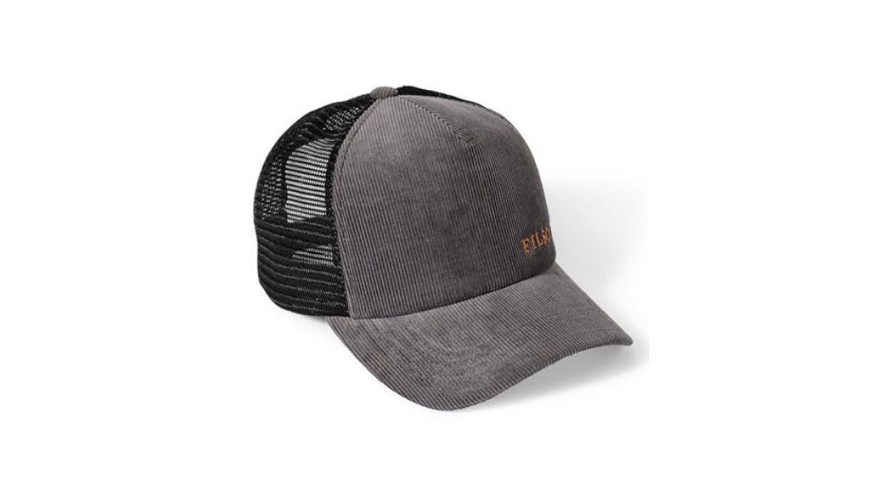 Filson Alcan Cord Mesh Cap, Slate, One Size, 20051030-SLATE-One Size