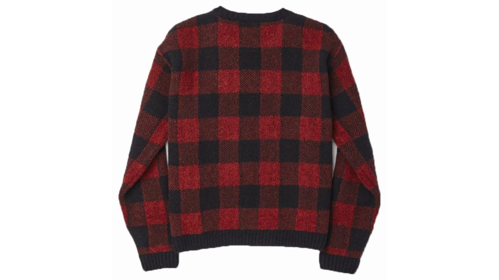Filson Buffalo Check Sweater - Women's, RedBlkChk, Large, 20115155-RedBlkChk-L