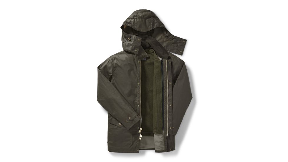 Filson Cover Cloth Mile Marker Coat - Mens, OtterGreen, Large, 20062428-OtterGreen-L