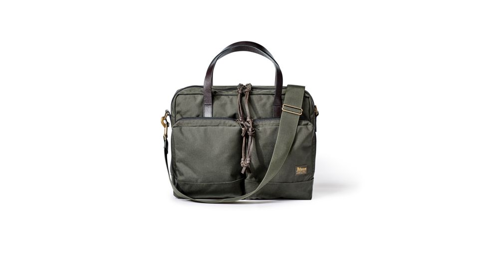 Filson Dryden Briefcase, Otter Green, One Size, 20049878-OG-OS