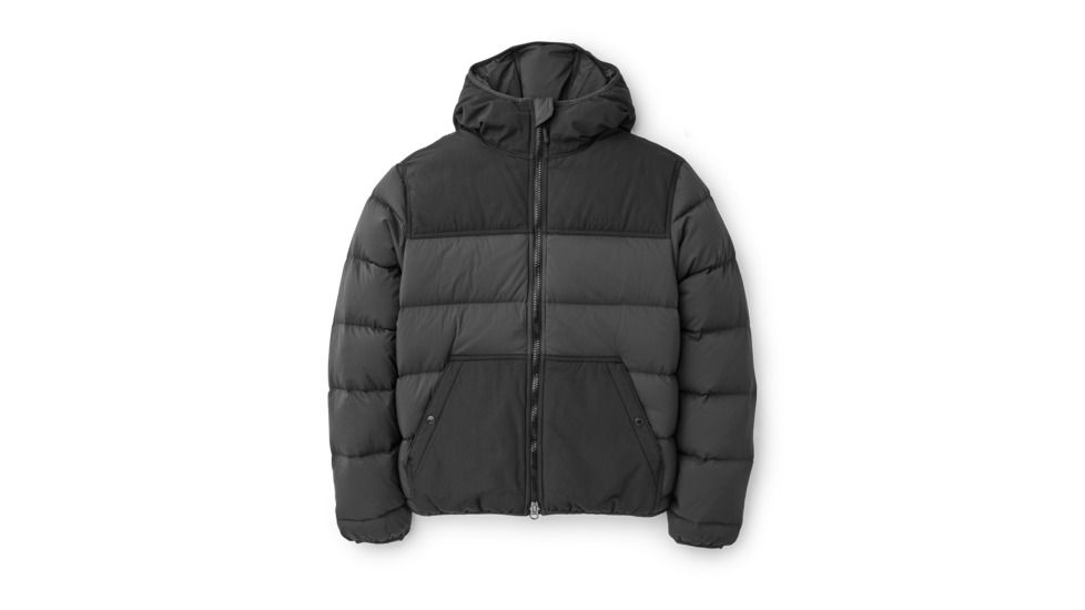 Filson Featherweight Down Jacket - Mens, FadedBlack, Extra Large, 20108278-FadedBlack-XL