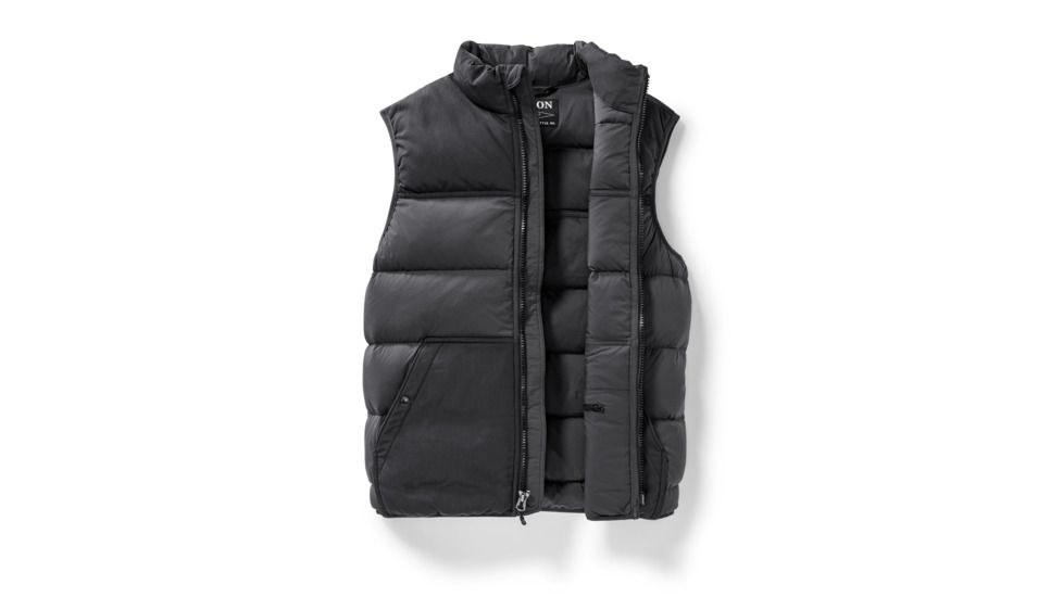 Filson Featherweight Down Vest - Mens, FadedBlack, Small, 20114888-FadedBlack-S