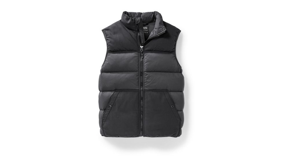 Filson Featherweight Down Vest - Mens, FadedBlack, Small, 20114888-FadedBlack-S
