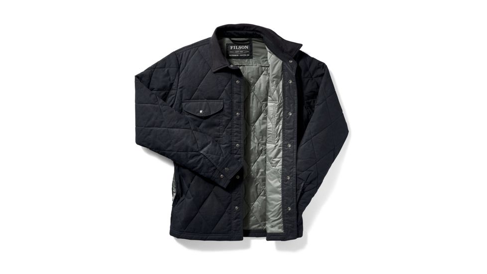 Filson Hyder Quilted Jac-Shirt - Men's, Filson Hyder Quilted Jac-Shirt, Faded Navy, Large, 20019390-Faded Navy-L