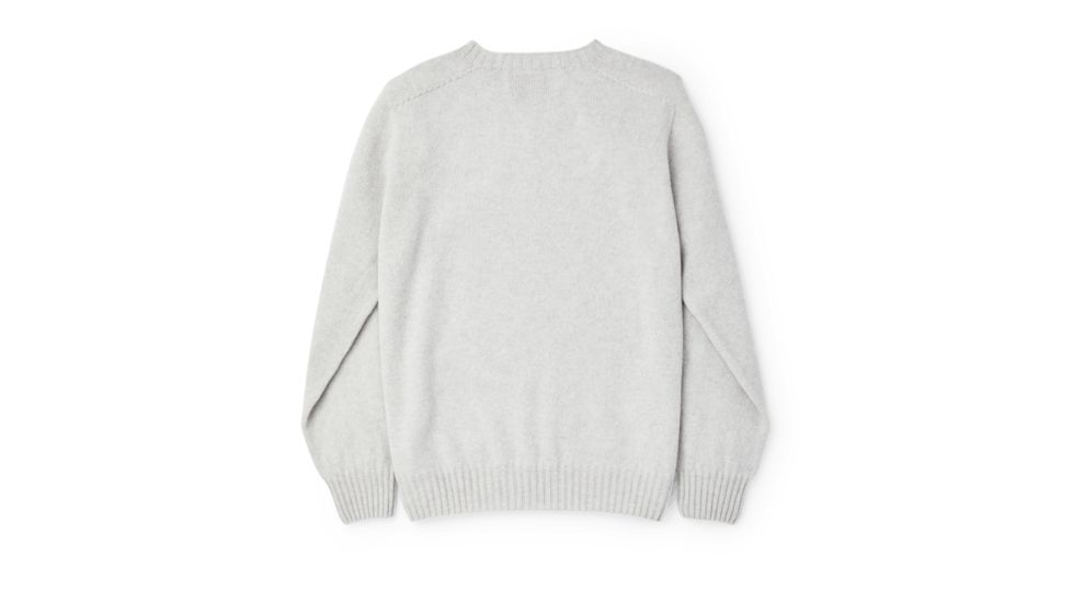 Filson Lambswool Crewneck Sweater - Womens, LtHthrGray, Large, 20120033-LtHthrGray-L