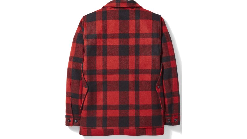 Filson Mackinaw Cruiser - Mens, RedBlack, 44, 11010043-RedBlack-44