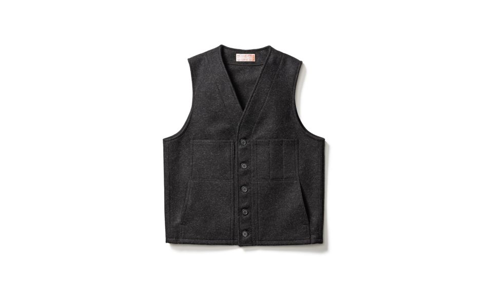 Filson Mackinaw Wool Vest - Women's, Charcoal, Large, 11010055-CHARCOAL-L