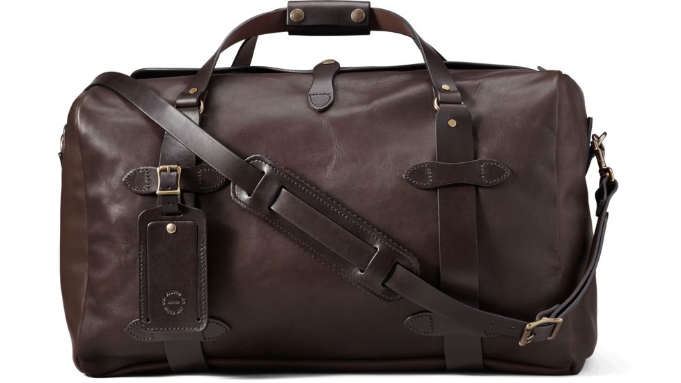 Filson Medium Weatherproof Duffel Bag - Mens, Sierra Brown, One Size, 11070397-SierraBrwn-OS - Brass