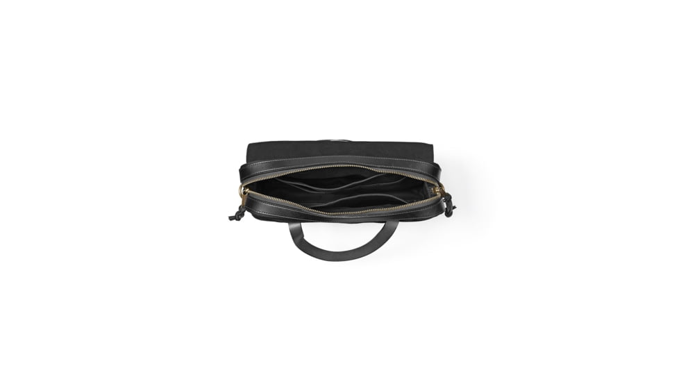 Filson Original Briefcase, Black, OS - Brass 11070256-Black-OS - Brass