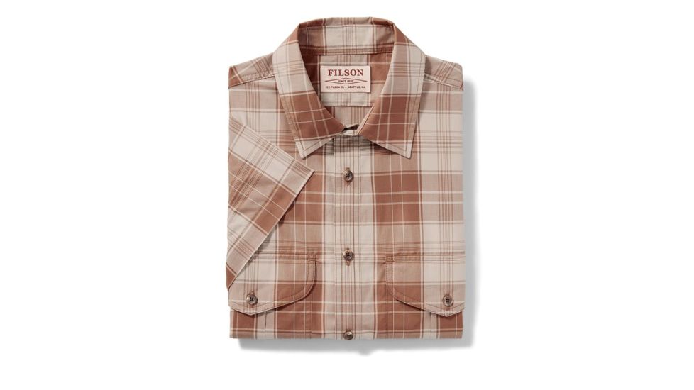 Filson Outfitter Solid One Pocket T-Shirt, Rugged Tan, XL 11010862-RuggedTan-XL